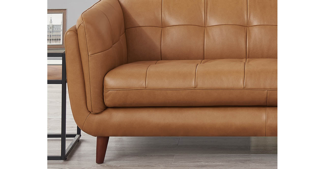 Solana Leather Sofa Collection - Hydeline USA